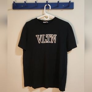 Valentino Garavani VLTN Embroidered Logo Tee Large